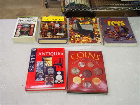 lot  antiques  collectible books