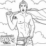 Coloring Boys Cheesecake Lgbt sketch template