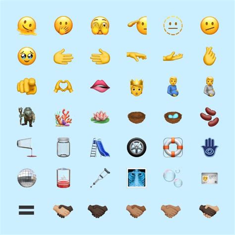 estos son los nuevos emojis  llegaran  iphone hola telcel