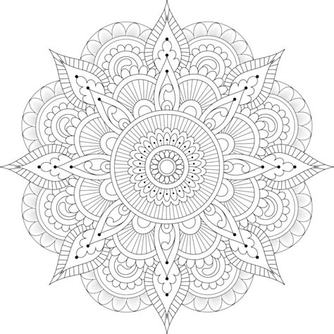 geometric mandala coloring pages background coloring pages