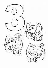 Number Coloring Pages Numbers Color Getdrawings sketch template