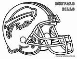 Coloring Nfl Helmet Pages Football Logo Teams Buffalo Printable Sports Logos College Outline Helmets Drawing Cowboys Colts Dallas Bay Green sketch template