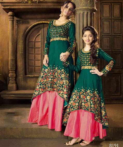 buy mother daughter dress combo for partywear occassion at wholesale in
