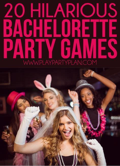 20 Hilarious Bachelorette Party Games Bachelorette Party
