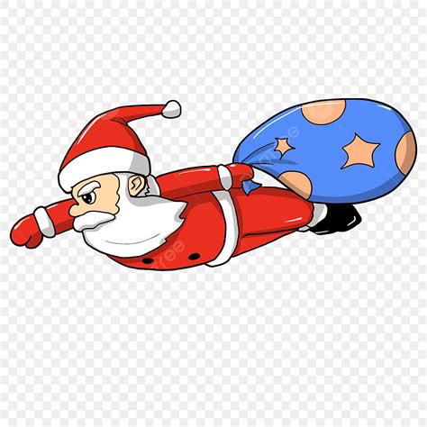 santa flying clipart transparent png hd flying santa santa illustrator