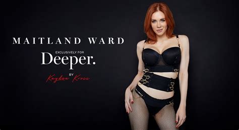 maitland ward celebrates her industry debut with two avn