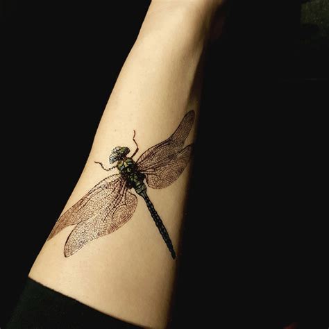 Details 77 Dragonfly Tattoo Realistic Best In Cdgdbentre