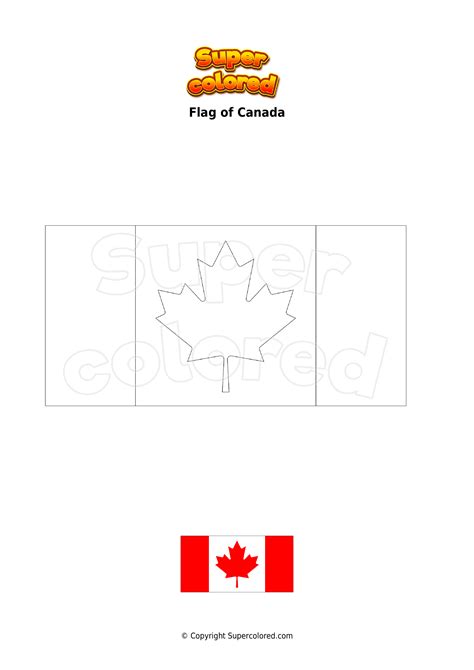 ideas  coloring canada coloring page flag