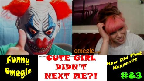 funny omegle chatroulette trolling mr jingles pretty girl didn t next me youtube