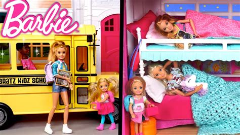 Barbie Sisters Morning To Night Routine School Life Episodes Titi