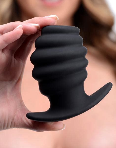 Hive Ass Tunnel Silicone Ribbed Hollow Anal Plug Large On Literotica