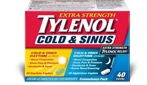 Tylenol® Cold And Sinus Tylenol®