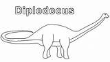 Diplodocus Netart Colouring Kids sketch template