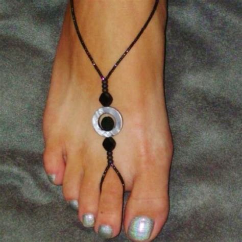 Anklet And Toe Ring Combination Diy Pinterest