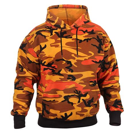 rothco rothco  camouflage pullover hooded sweatshirt  large walmartcom walmartcom