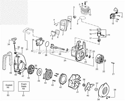 poulan bvmle parts list  diagram type ereplacementpartscom