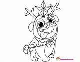 Puppy Pals Coloring Dog Pages Rolly Christmas Printable Rainbow Nom Kids Om Getdrawings Getcolorings Color Playhouse Colorings Choose Board Easter sketch template