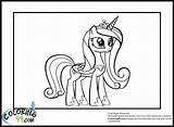 Coloring Cadence Princess Pages Pony Little Sheet Library Wedding Clipart Popular Print Coloringhome sketch template