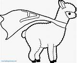 Coloring Pages Llamacorn Alpaca Getcolorings Luxury sketch template