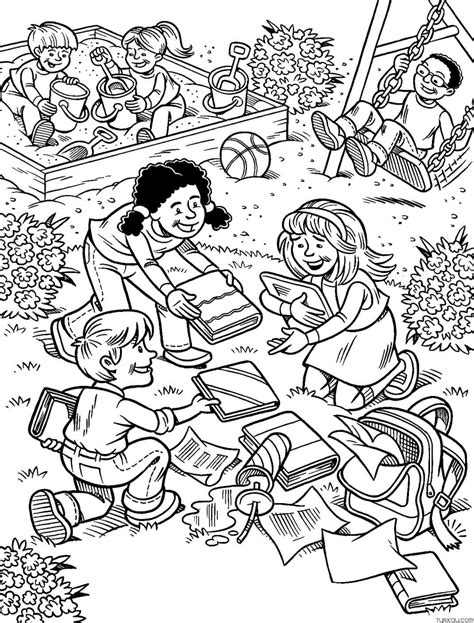 coloring pages community helpers