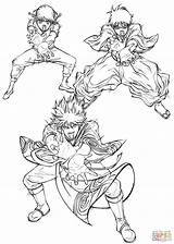 Coloring Gintoki Pages Manga Kagura Sakata Shimura Shinpachi Kintoki Gin Tama Xd Printable sketch template