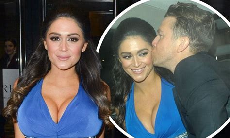 casey batchelor s boobs bulge out of dress on night out daily mail online