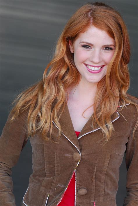 saw my old friend from byu theatre on castle this week so cool erin chambers beautiful hair