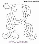 Embroidery Celtic sketch template