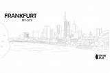 Skyline Frankfurt Coloring Comment Pages Leave sketch template