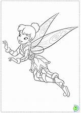 Tinkerbell Wings Secret Coloring Pages Dinokids Print Disney Close Popular Coloringdisney sketch template