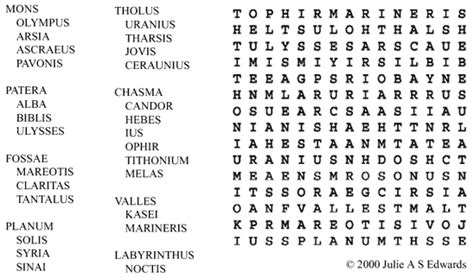 word search puzzle winter