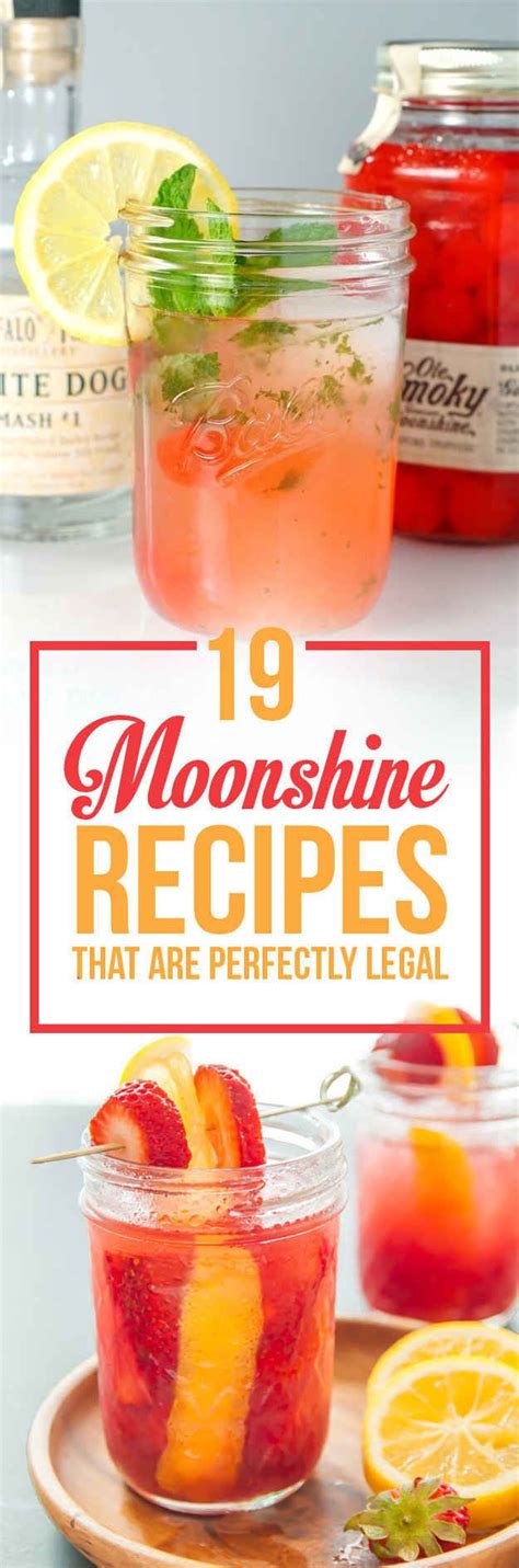 19 moonshine recipes that are perfectly legal recipes moonshine cocktails cocktails