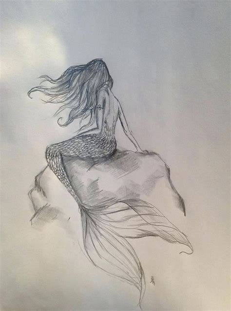 Realistic Mermaid Drawings At Explore Collection