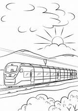 Coloring Train Speed High Intercity Pages Drawing Outline Pacific Union Trains Getdrawings Printable Bojanke Colorings Za Nazad Paintingvalley Getcolorings Color sketch template