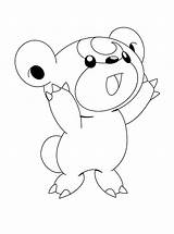 Pokemon Coloring Pages Colouring Kids sketch template