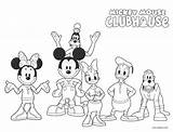 Clubhouse Maus Klubhaus Micky Cool2bkids Colouring Divyajanani sketch template