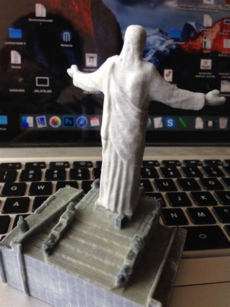 drone     printed model   giant jesus statue   jesus statue statue