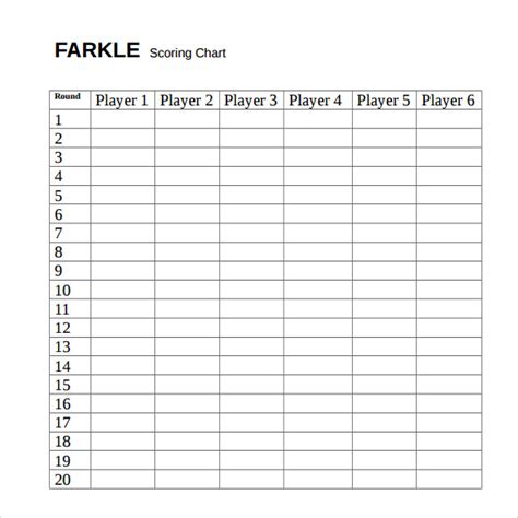 printable farkle score sheet printable world holiday