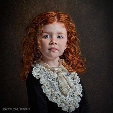 photographer gemmy woud binnendijk captures portraits in the style of