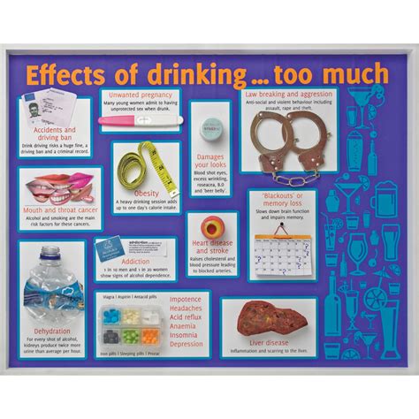 Effects Of Drinking Too Much Alcohol Display Health Edco