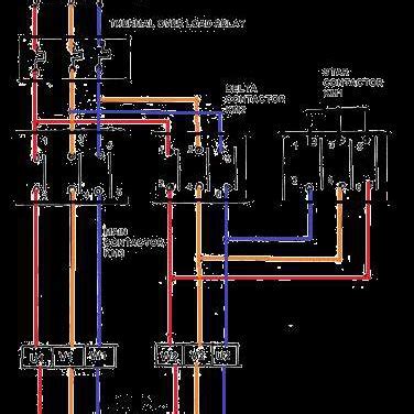 manual star delta starter circuit diagram