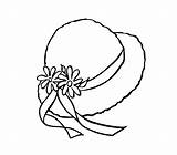 Hat Coloring Pages Girls Colouring Printable Hats Kids Clipart Summer Henry Horrid Sun Color Sheets Print Bonnet Top Template Clip sketch template