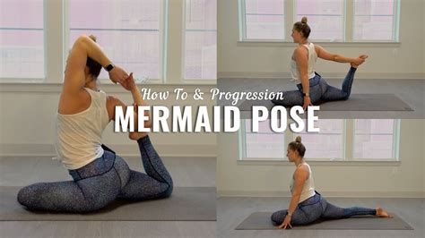 mermaid pose beginner  advanced youtube
