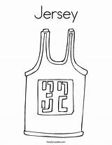 Coloring Jersey Pages Basketball Jerseys Color Angeles Los Printable Drawing Baseball Count Print Outline Twistynoodle Built California Usa Getcolorings Getdrawings sketch template