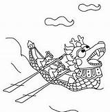 Dragon Boat Coloring Pages Festival Chinese Printable sketch template