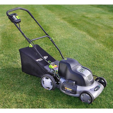 Earthwise™ 20 Cordless Electric Mower 178060 Lawn And Pull Behind