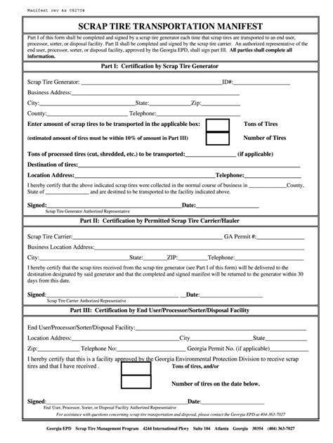 omma manifest   form fill   sign printable  template