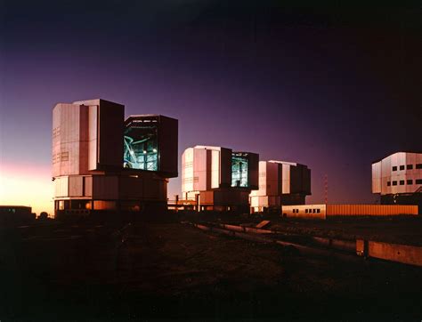 evening   paranal observatory  april  eso