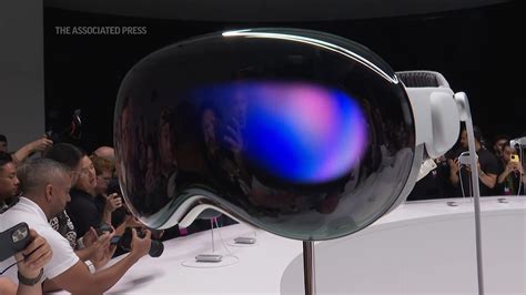 apple unveils sleek  vision pro goggles