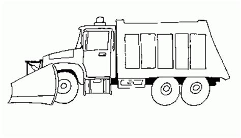 dump truck coloring page coloringcom